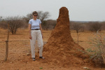 Jane By Termite Mound Near Oodi