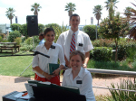 Sisters Groberg and Peterson, Elder Perry