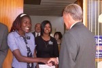 Elder Young with Sisters