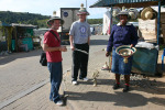Assistants in Lesotho Hats