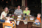 Dinner at Game Lodge