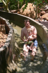 Robby and Owen on Slide