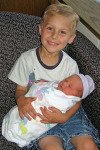 Tyler Holding Caleb