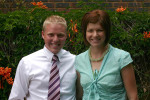 Peter Ransom and Fiancee