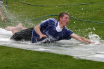 White on Water Slide