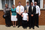 Elder Lee with Family