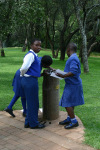 School Children at Botanic Gardens