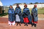 Maseru Sisters in Blankets