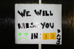 We Will Miss You